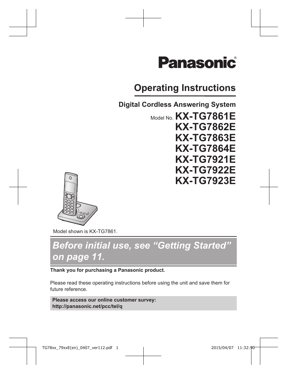 Схема радиотелефона panasonic kx tg2511ru