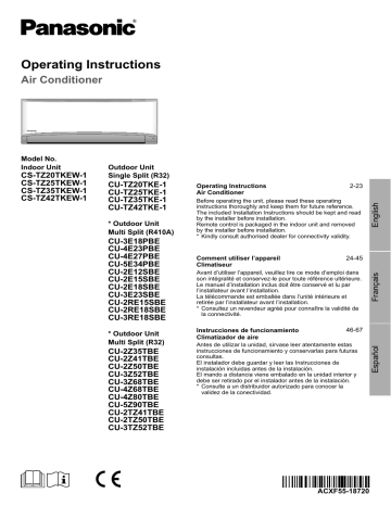 panasonic cu2z50tbe