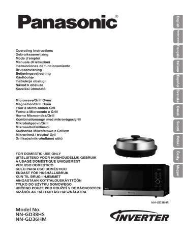 Panasonic NNGD36HM Operating Instructions | Manualzz