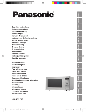 Panasonic NNSD271S Operating Instructions | Manualzz