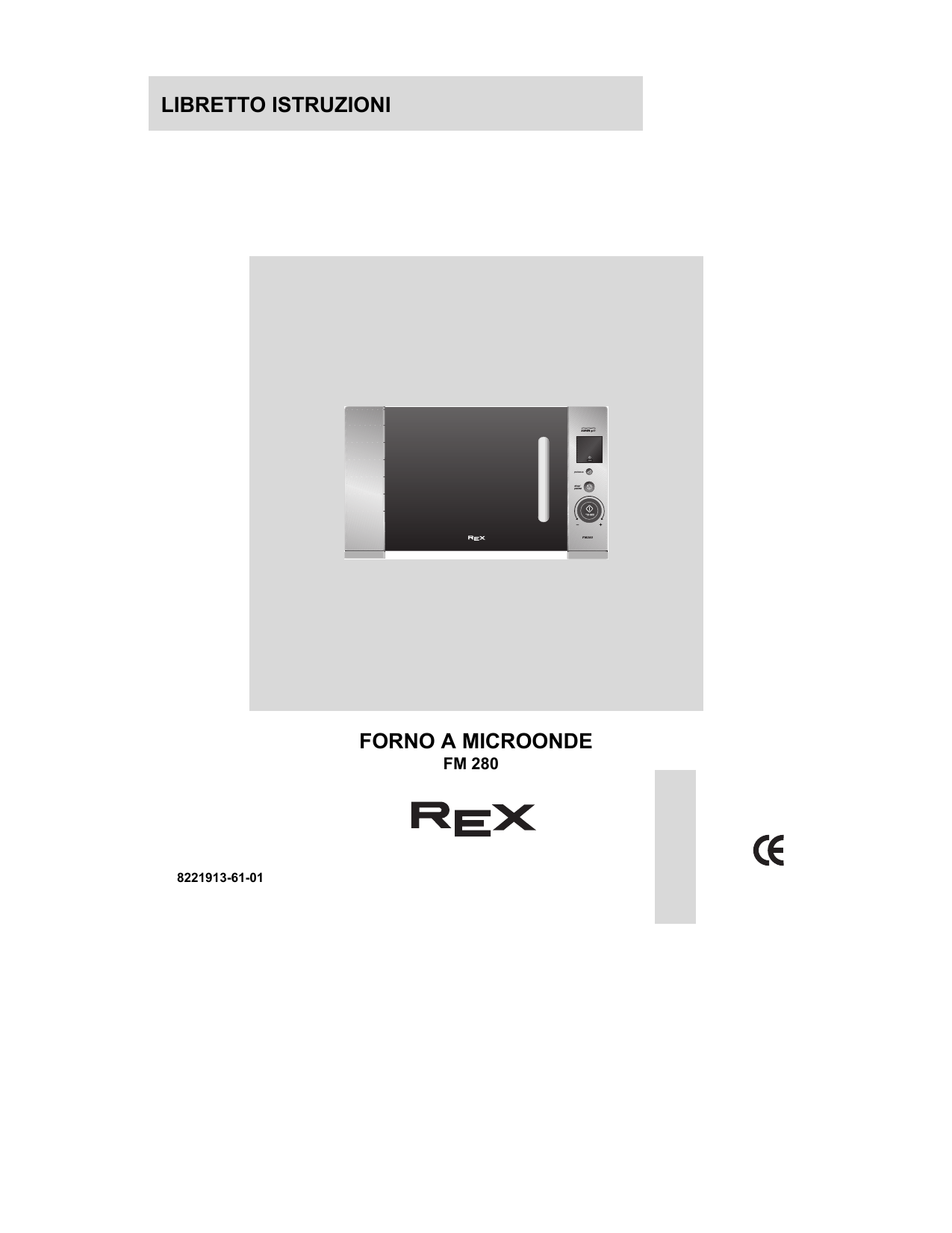 Rex FM280C Manuale utente | Manualzz