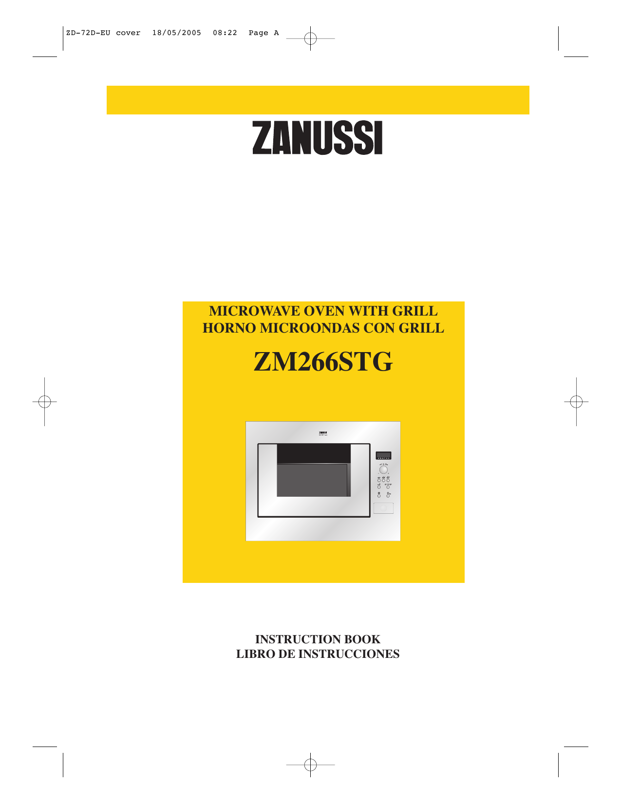 ZANUSSI ZM266STGX Manual de usuario | Manualzz