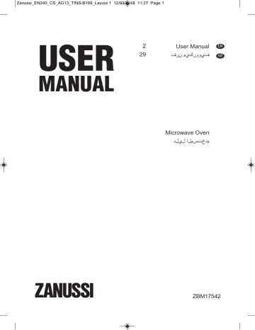 Zanussi Zbmxa User Manual Manualzz