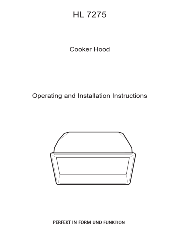 aeg extractor fan symbols