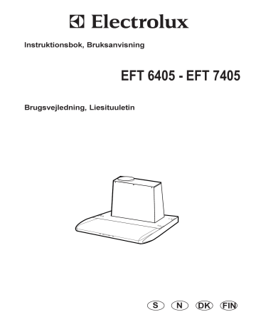 Electrolux EFT7405X Brugermanual | Manualzz