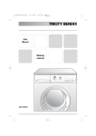 Tricity Bendix AW1002W User Manual