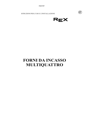 Rex SMT40AX Manuale utente | Manualzz