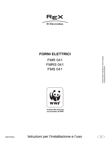 Rex-Electrolux FMS041X Manuale utente | Manualzz