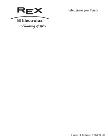 Rex-Electrolux FS90XE Manuale utente | Manualzz