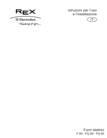 Rex-Electrolux F50B Manuale utente | Manualzz