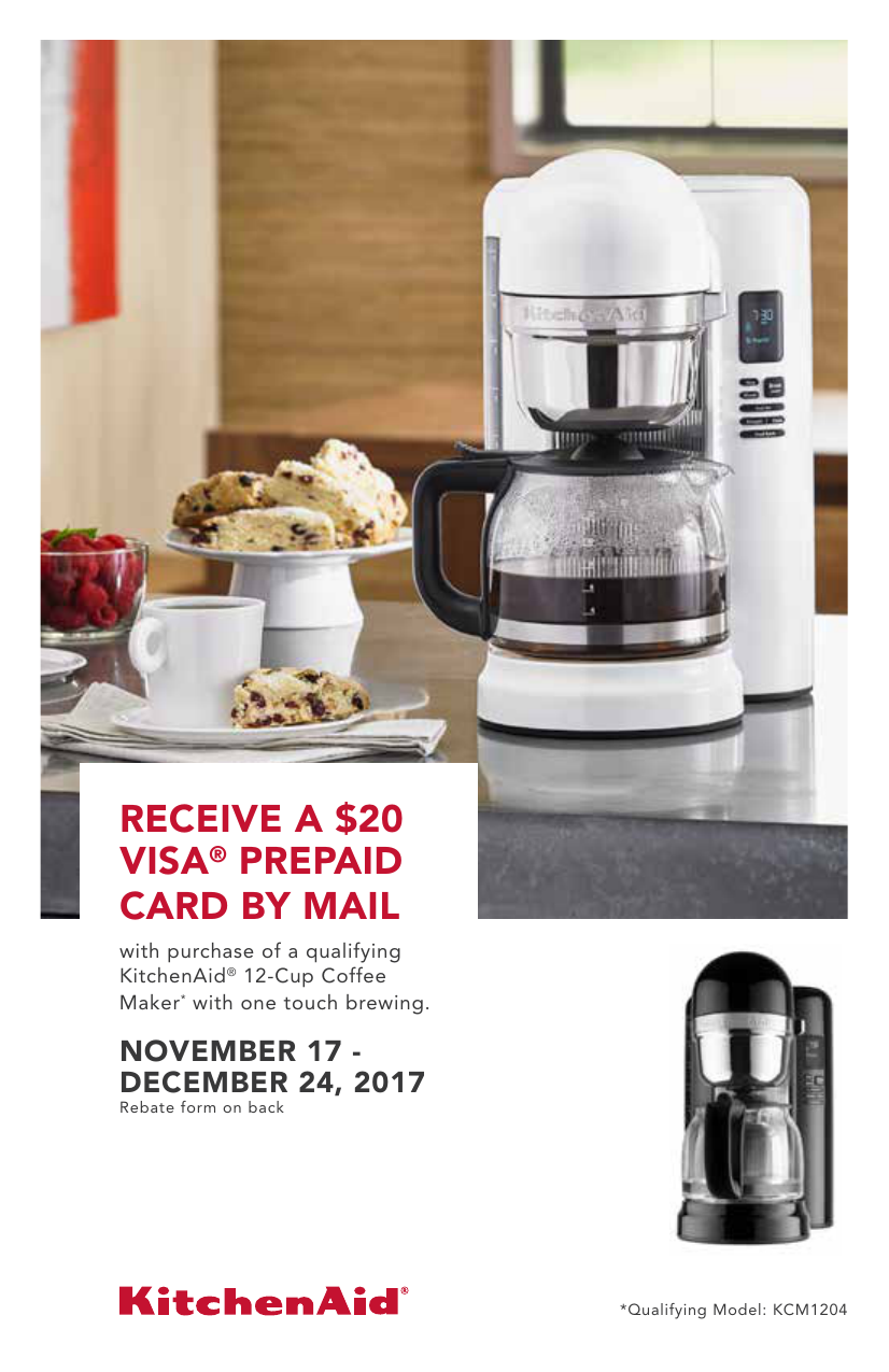 KitchenAid KCM1204OB Rebates | Manualzz