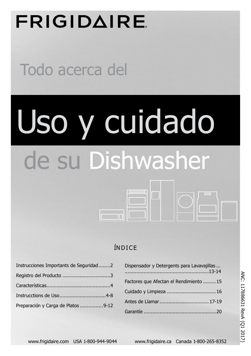 Frigidaire Gallery FGID2476SF, FGID2476SB Owner's manual | Manualzz