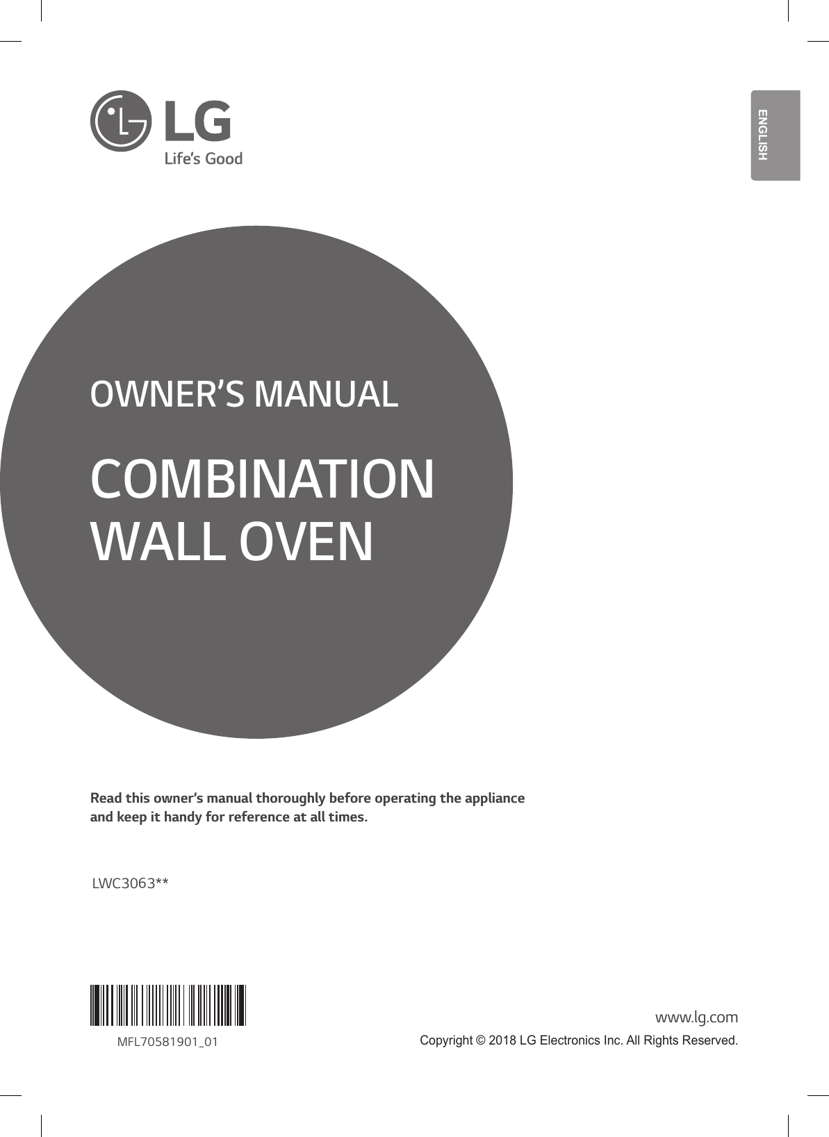 Lg Lwc3063st Owners Manual Manualzz