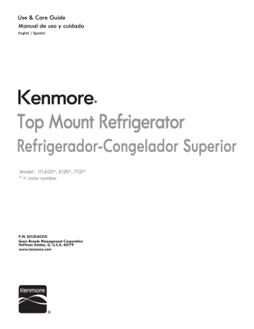 kenmore refrigerator 61202