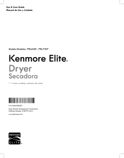 kenmore elite 71552