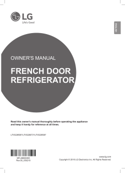 Lg Lfxs26596s Owner S Manual Quick Start Guide Specification User Guide User Manual Manualzz Com