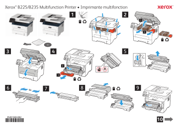 Xerox B225 Multifunction Printer Installation Guide | Manualzz