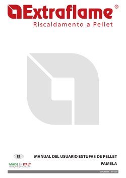 Extraflame Pamela Steel - Owner's manual | manualzz.com