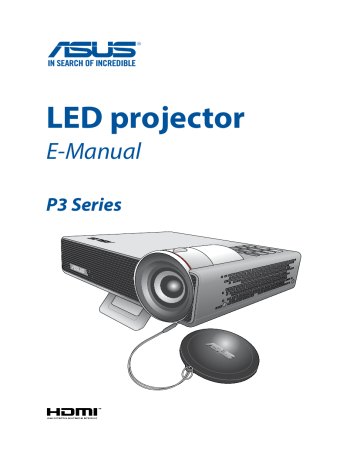 ASUS P3E Projector User Manual | Manualzz