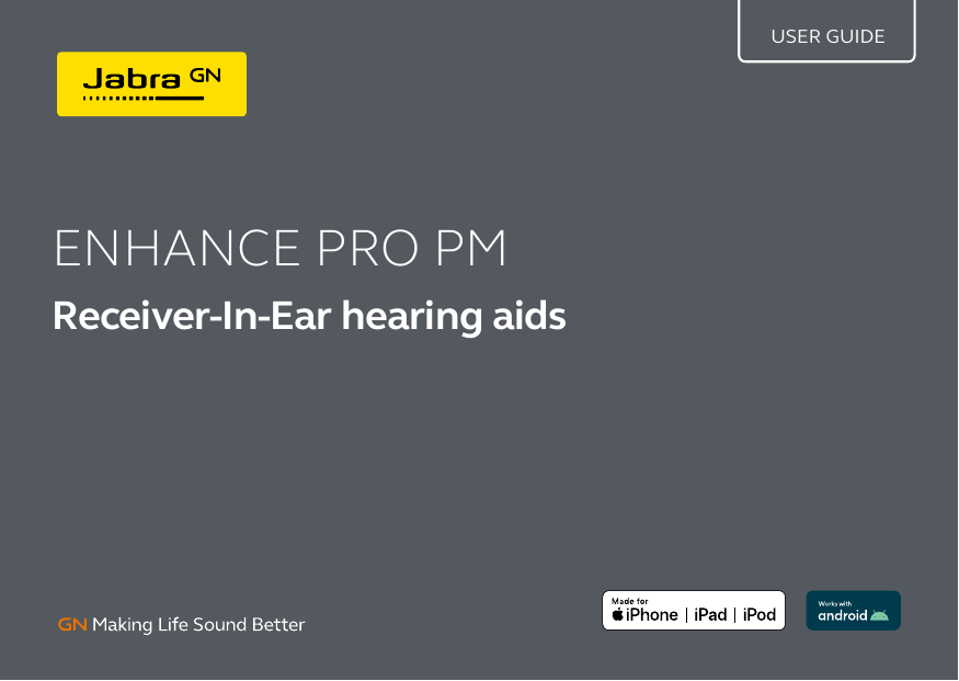 Jabra Enhance Pro PM Receiver-in-Ear 62 