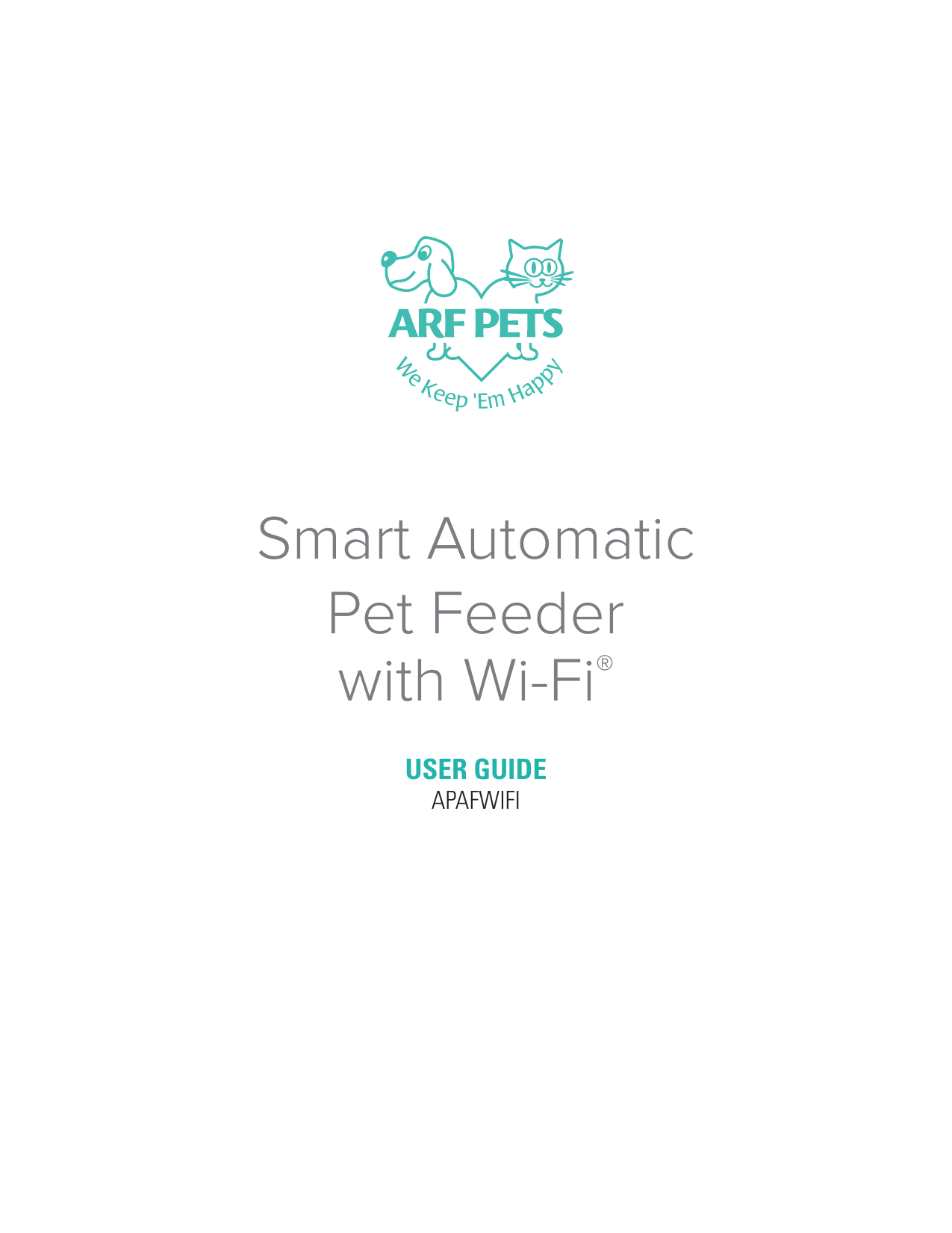 arf pets automatic feeder manual