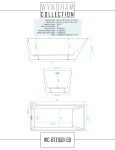 Wyndham Collection WCBTK150159BNTRIM Hannah 29.5-in W x 59-in L White Dimensions Guide