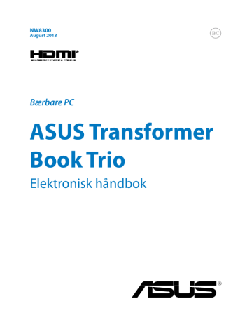 Asus Transformer Book Trio TX201LA 2-in-1 PC Brugermanual | Manualzz