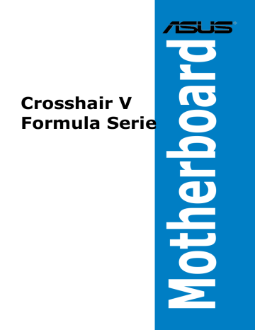 Kapitel 5: Unterstützung der Multi-GPU Technologie. Asus CROSSHAIR V FORMULA/THUNDERBOLT, CROSSHAIR V FORMULA | Manualzz
