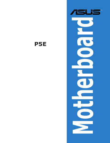 Asus P5E Motherboard Benutzerhandbuch | Manualzz