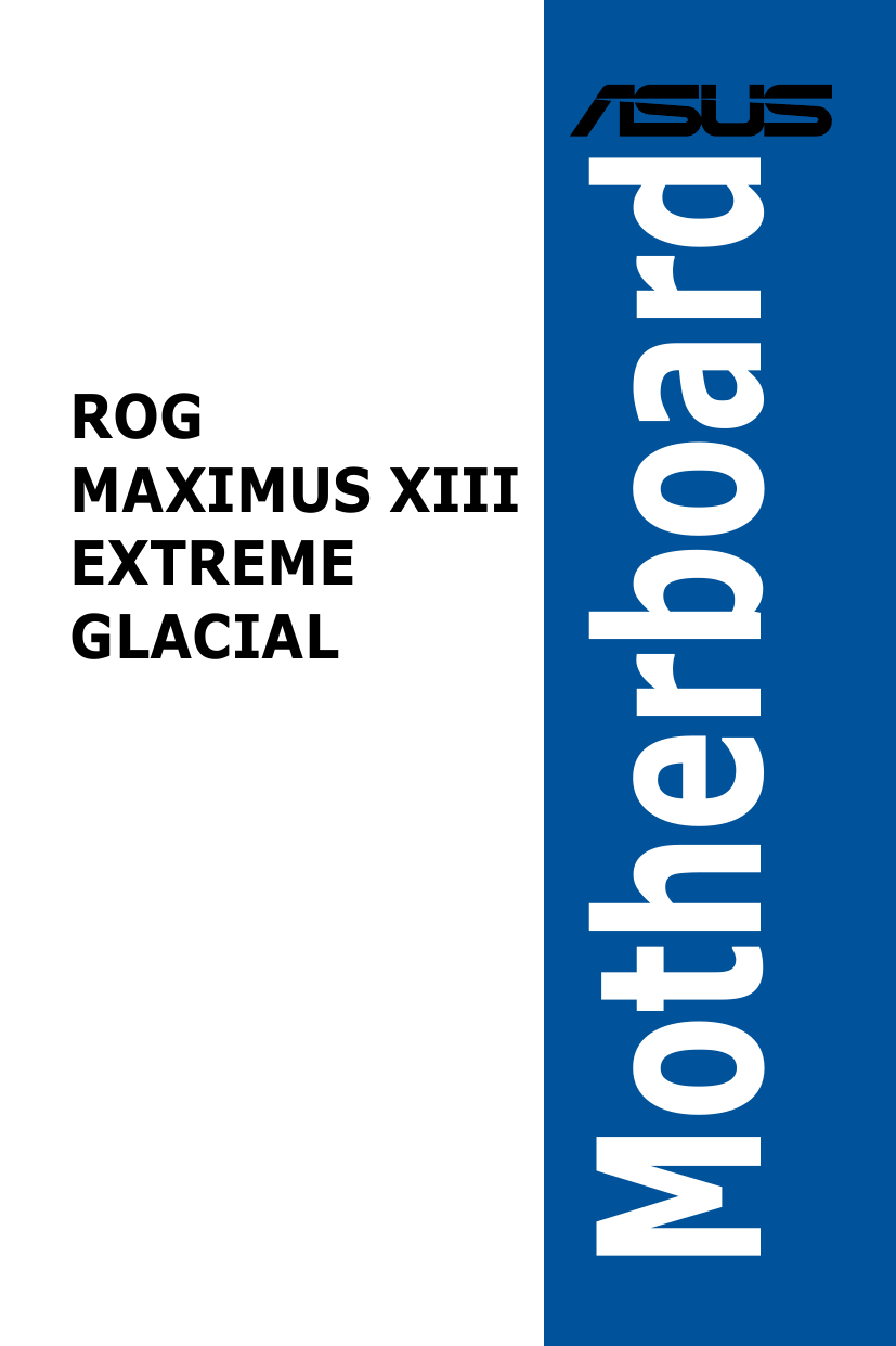 Asus Rog Maximus Xiii Extreme Glacial Aura Sync Accessory User Manual Manualzz