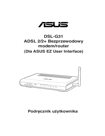 Настройка asus dsl g31