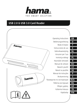 Hama 00200132 Card Reader El manual del propietario