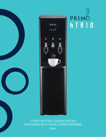 Primo hTRIO Dispenser with Single-Serve Coffee Machine Built-In - Stainless  Steel, Primo Water