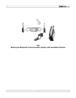 Sena 10U - Manual, Quick start Guide, User Guide, User manual | manualzz.com