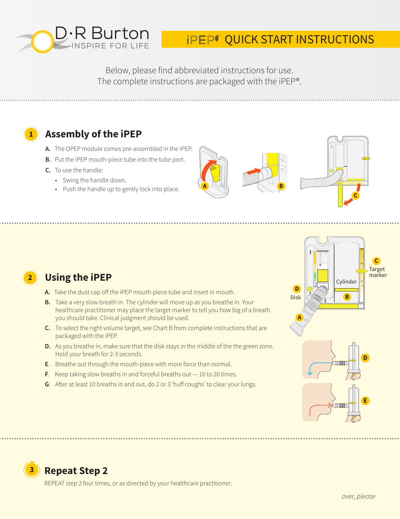 burton step on instructions