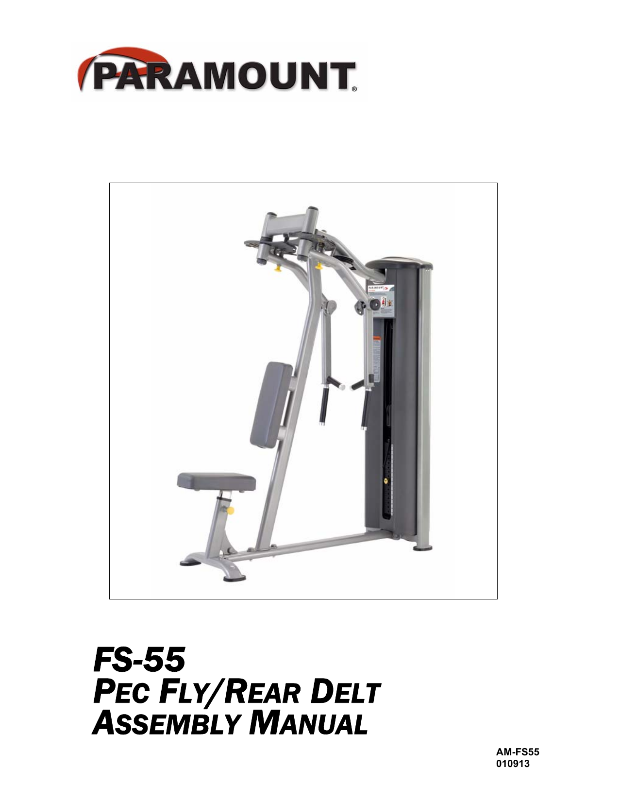 True FS-55 Fitness Line Pec Fly / Rear Delt