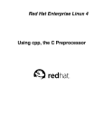 Red Hat Enterprise Linux 4 C Preprocessor: AI Chat &amp; PDF