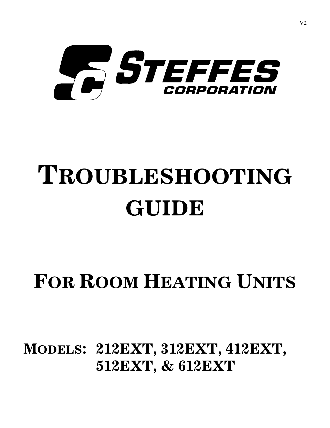 Steffes 212EXT, 312EXT, 412EXT, 512EXT, 612EXT Troubleshooting Manual |  Manualzz  Steffis Heater Model 301s Wiring Diagram    Manualzz