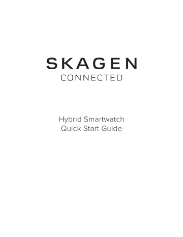 skagen connected instructions