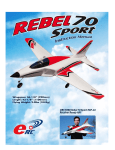 Hobby-Lobby Rebel 70 Sport Jet Instruction Manual