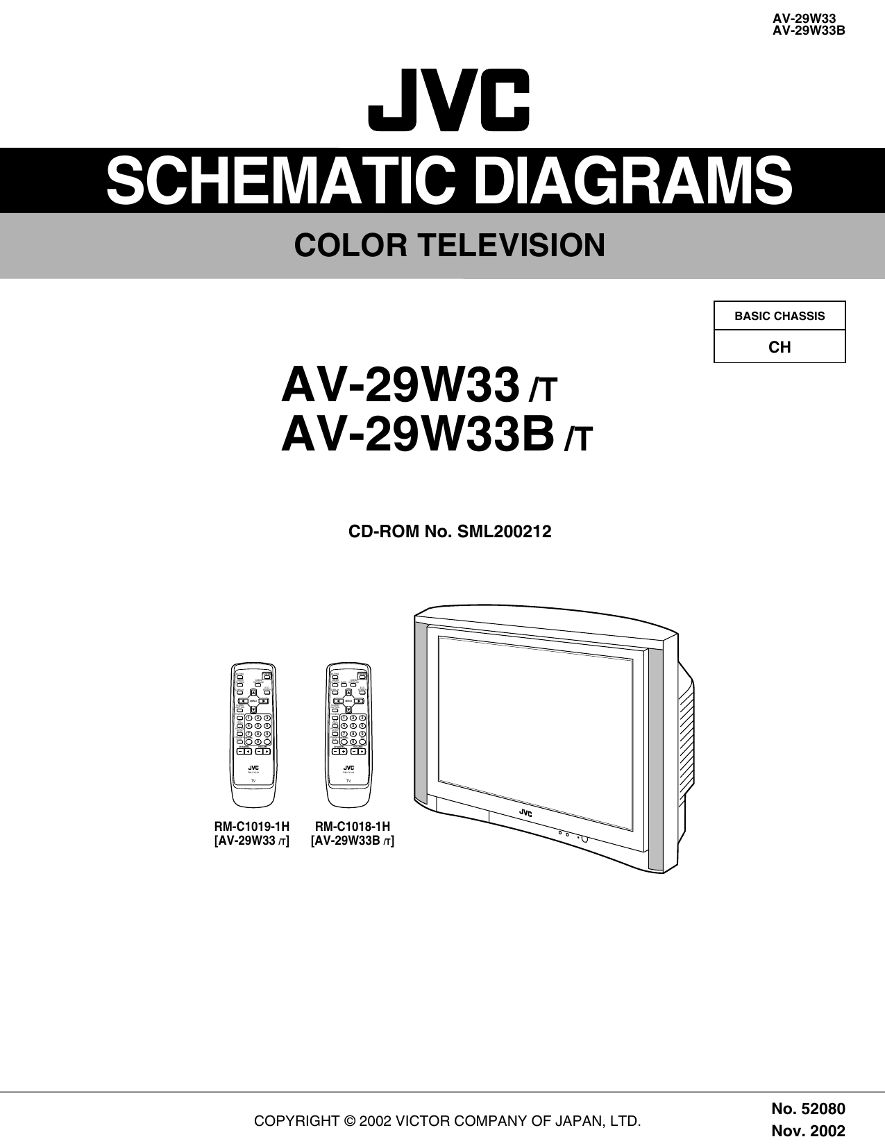 Jvc av 2113ee схема