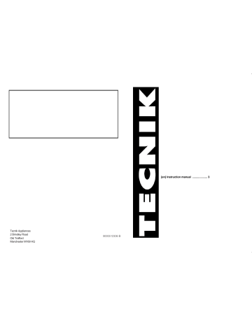 Tecnik Hob Instruction Manual | Manualzz
