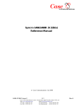 Case Communications syncro 1496, syncro 1496r Reference Manual