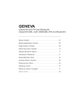 Geneva Classic/M Benutzerhandbuch