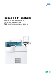 Roche cobas c 311 - Operator's manual, quick guide, Reference guide