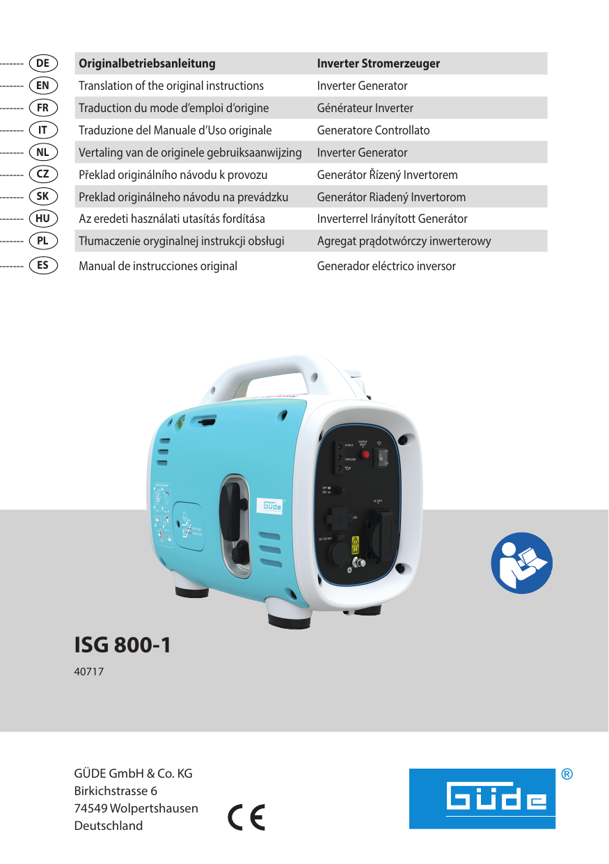 Image of Güde GF 420-4.1 direct website