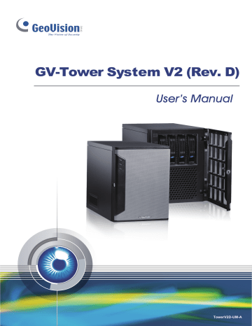 GeoVision GV-Tower VMS / NVR System V2 User's manual | Manualzz