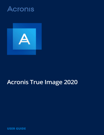 uninstall acronis true image 2020