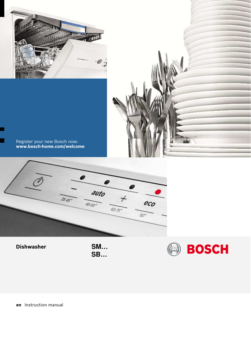 Bosch dishwasher hot sale sms60l18in