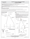 Quoizel ATH5009K Anthem Chandelier Assembly Instructions